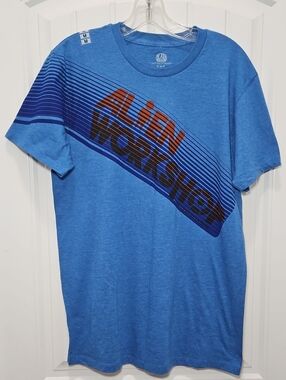 Alien Workshop Clothing Blue Short-Sleeve Graphic Tee Logo New Medium Men's